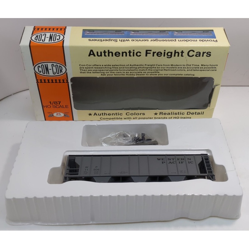 Con-Cor 0001-009521 HO Western Pacific PS-2 Covered Hopper Kit #11506 NIB