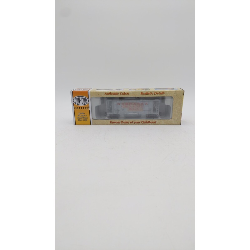 Con-Cor 0001-097059 HO Scale Nebraska Consolidated Mills Airslide Covered Hopper NIB