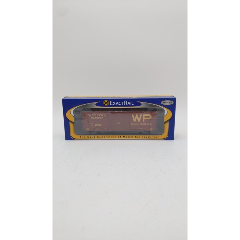 ExactRail 1005-3 HO Scale Western Pacific Single Door Boxcar #3104 NIB
