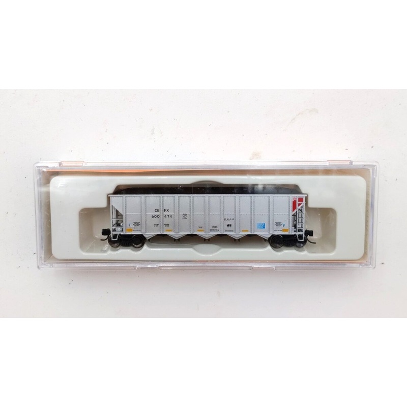 Fox Valley Models 8319-3 N Scale CEFX Trinity RD-4 Coal Hopper #600474 NIB