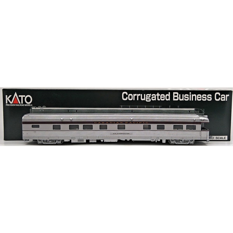 Kato 35-6002 HO Scale Canadian Pacific Algonquin Corrugated Business Car LN/Box