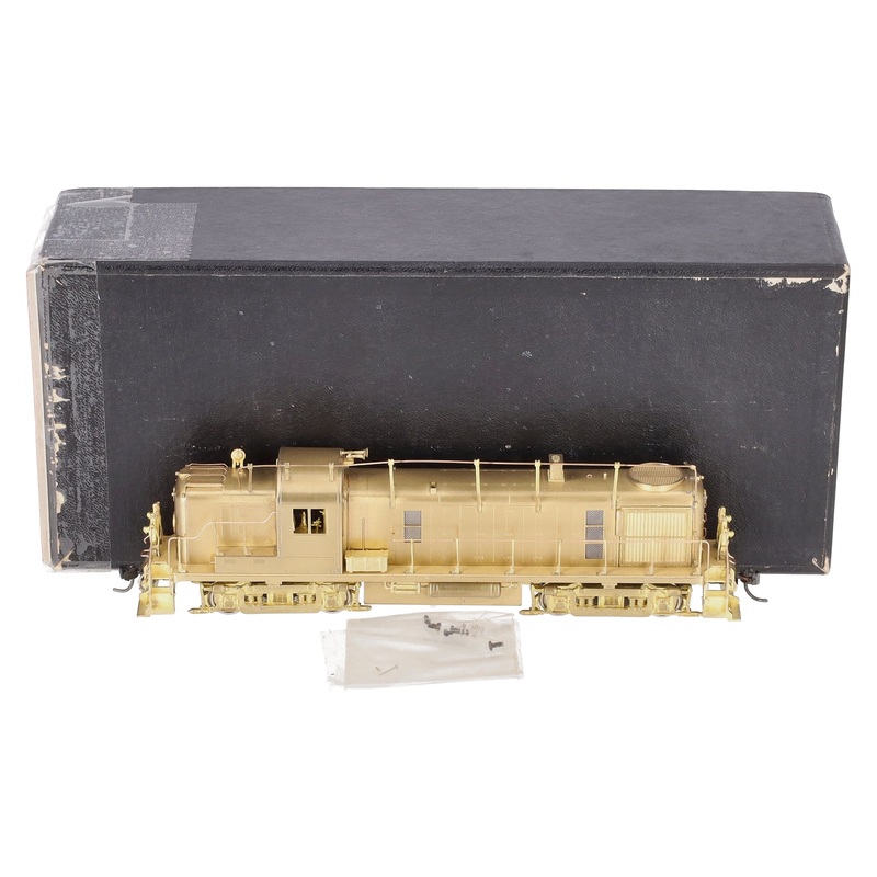 Key Imports HO Brass PRR Alco RS-3 Diesel Locomotive- Undecorated EX/Box