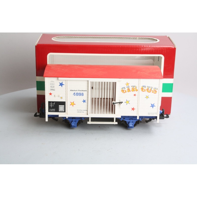 LGB 4036 G Scale Circus Animal Wagon EX/Box