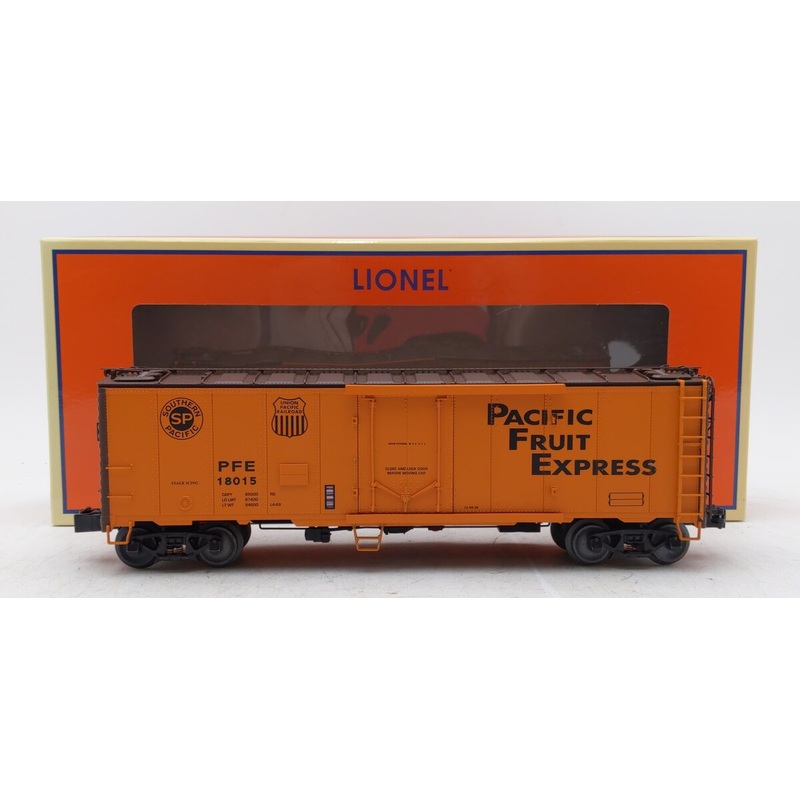 Lionel 2026091 O Pacific Fruit Express 40′ Plug Door Reefer #18015 LN/Box