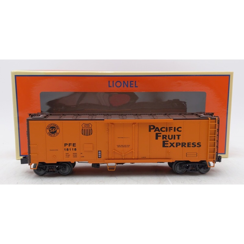 Lionel 2026092 O Pacific Fruit Express 40′ Plug Door Reefer #18118 LN/Box