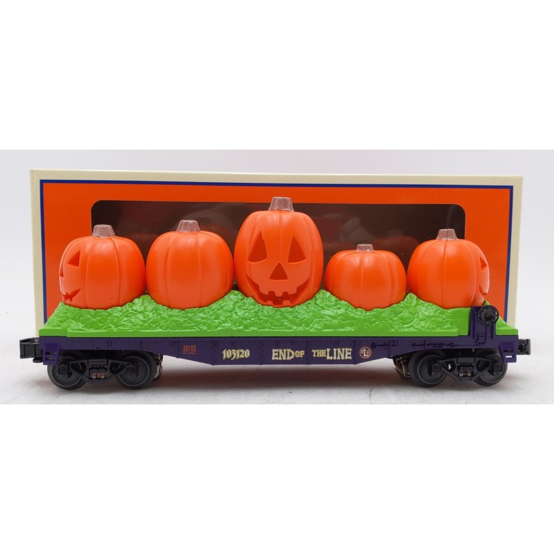 Lionel 2028160 O Jack O’ Lantern Flat Car LN/Box