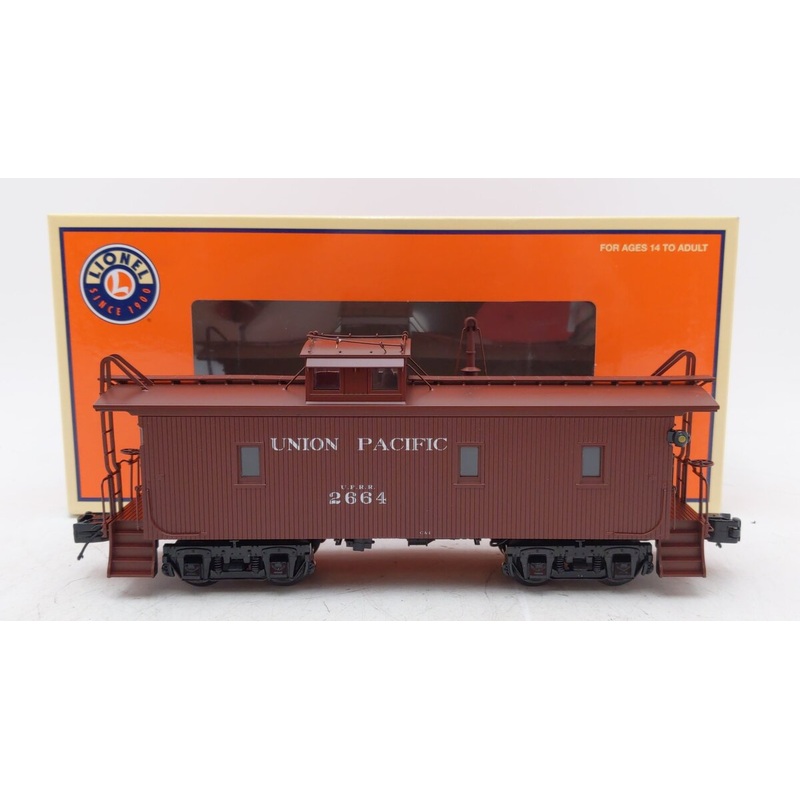 Lionel 2226210 O Union Pacific Brown As-Built CA-1 Caboose #2664 VG/Box