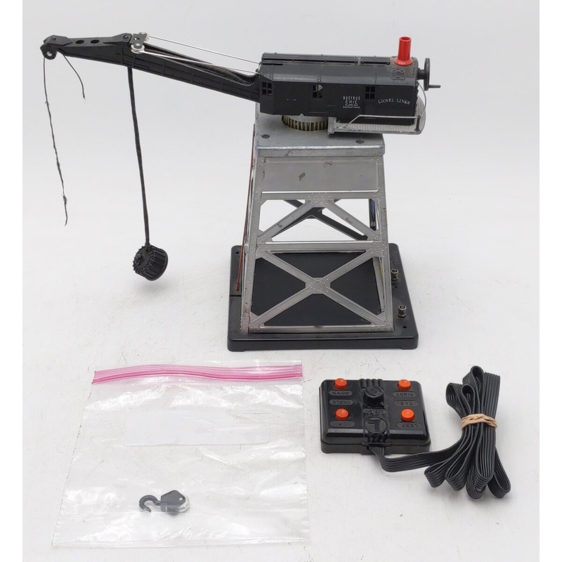Lionel 250 Vintage O Bucyrus Erie Remote Control Gantry Crane VG