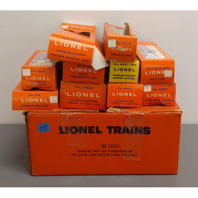 Lionel Vintage O Assorted Empty Boxes [11] VG/Box