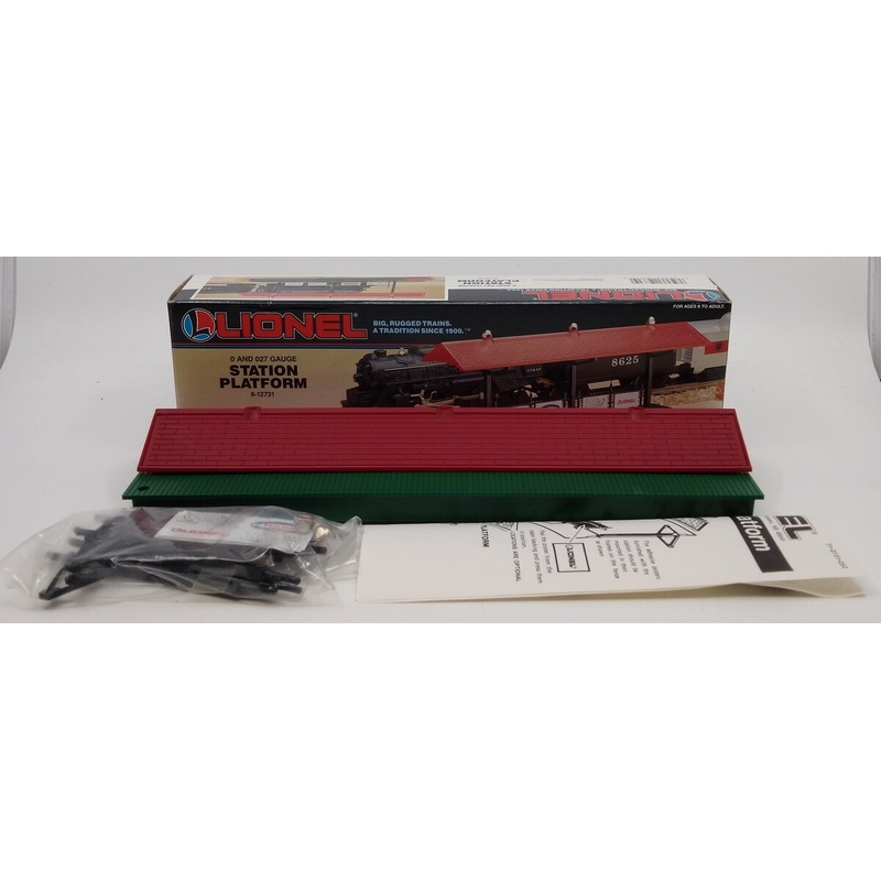 Lionel 6-12731 O Gauge Station Platform EX/Box