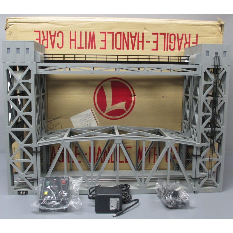 Lionel 6-12782 Operating Lift Bridge with Bell & Lights EX/Box