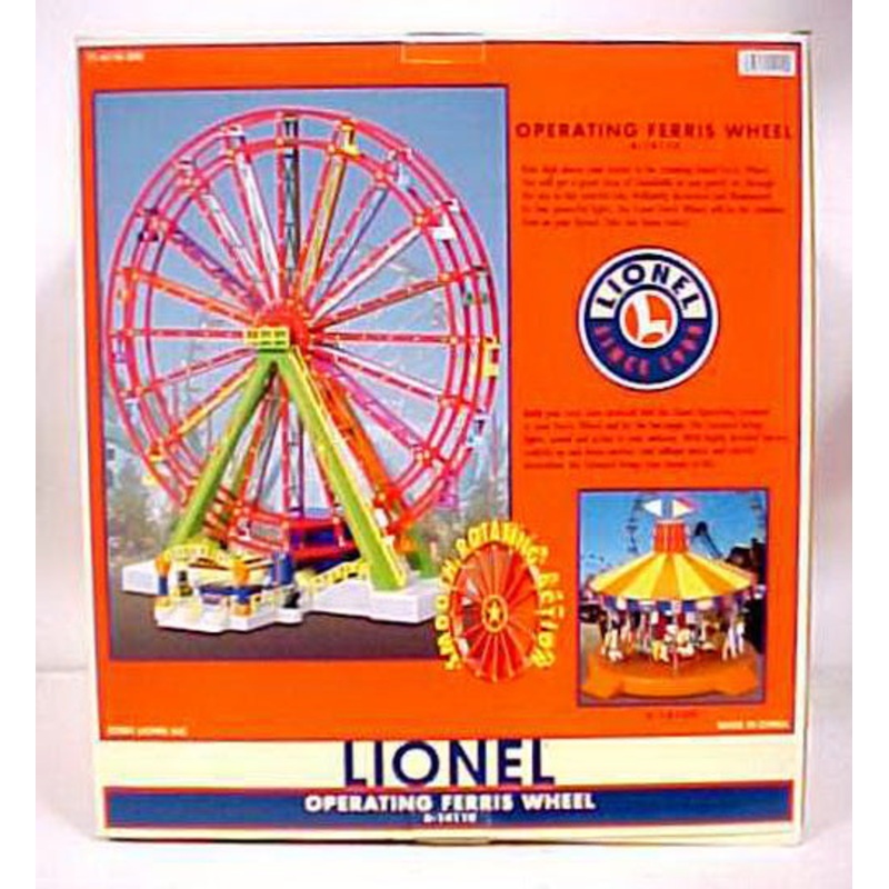 Lionel 6-14110 O Gauge Operating Ferris Wheel LN/Box