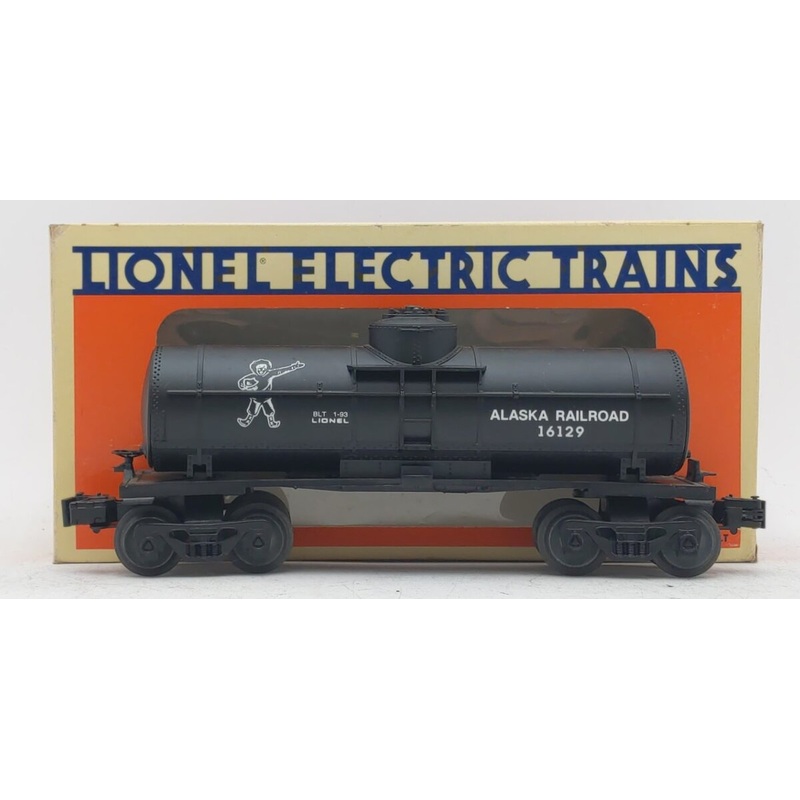 Lionel 6-16129 O Gauge Alaska Railroad Single Dome Tank Car EX/Box