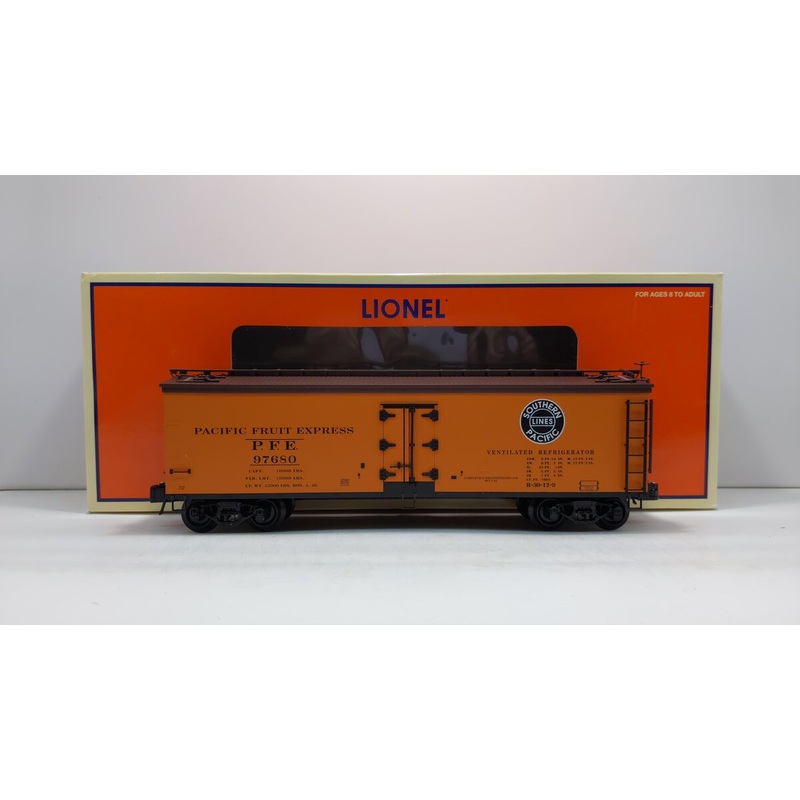 Lionel 6-27361 O Gauge Pacific Fruit Woodsided Reefer #97683 LN/Box