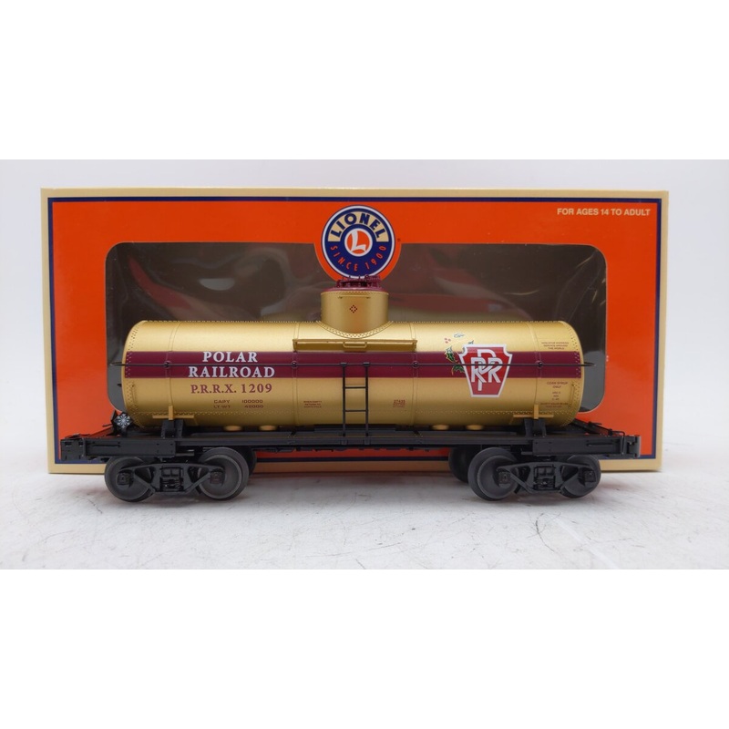 Lionel 6-27435 O Polar Railroad 8000-Gallon Tank Car #1209 LN/Box