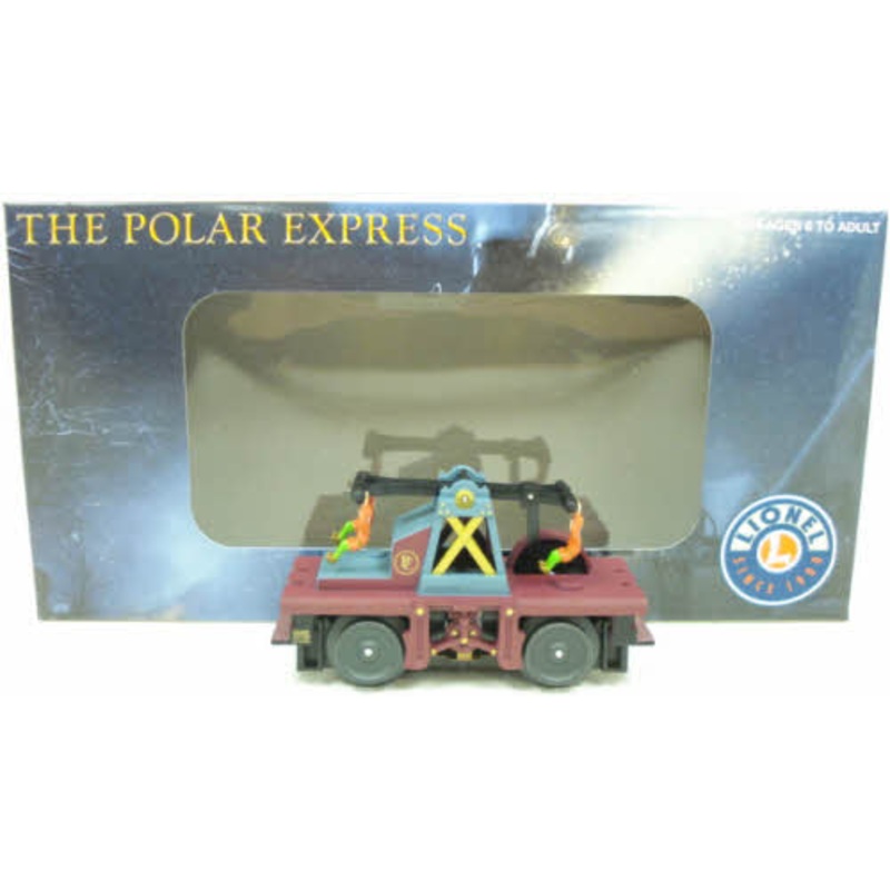 Lionel 6-28425 O Polar Express Motorized Elf Handcar LN/Box
