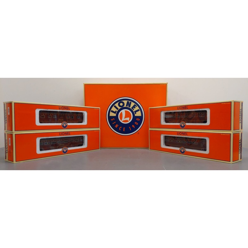 Lionel 6-29182 O Gauge N&W Powhatan Arrow 18 Aluminum Passenger Set EX/Box