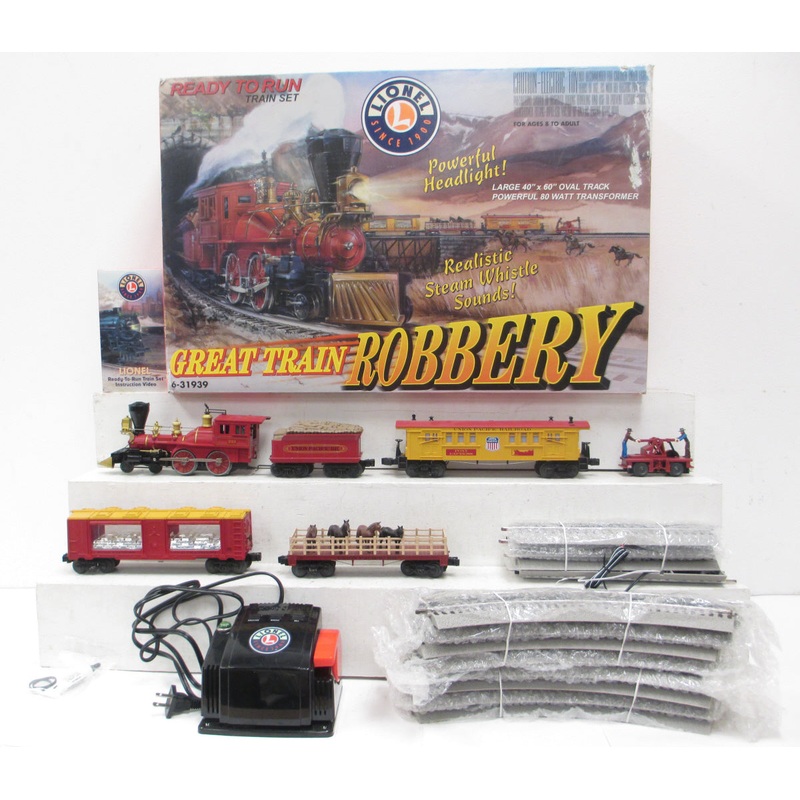 Lionel 6-31939 O Gauge Great Train Robbery Steam Train Set EX/Box