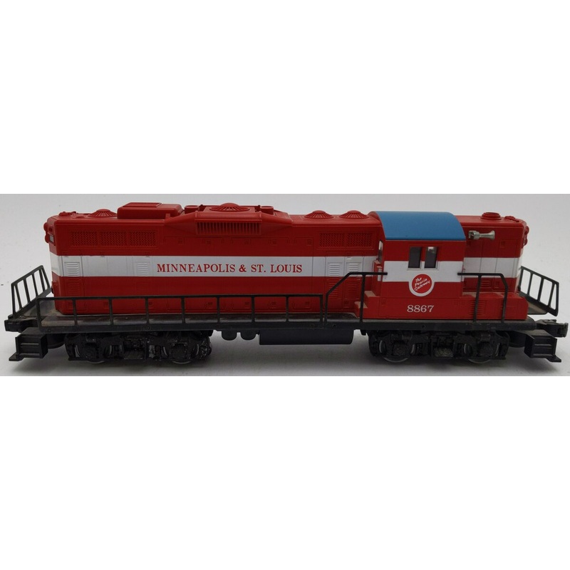Lionel 6-8867 O Gauge Minneapolis and St. Louis GP9 Non-Powered Diesel Engine EX