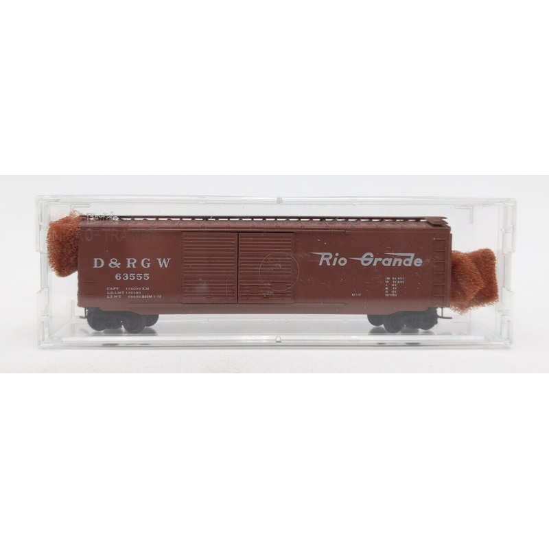 Micro-Trains 34105 N Scale Denver & Rio Grande Western 50′ Boxcar #63555 LN/Box