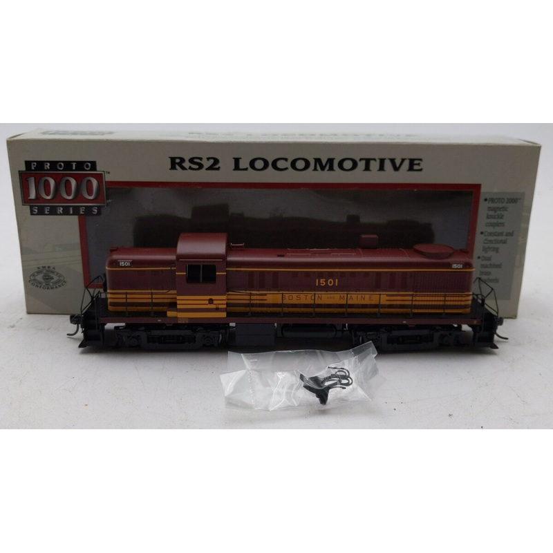 Proto 1000 HO 31271 Boston & Maine RS2 Diesel Locomotive #1501 LN/Box