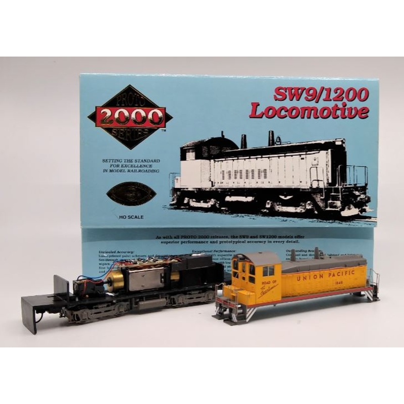 Proto 2000 21159 HO Scale Union Pacific SW9/1200 Diesel Locomotive #1846 NIB