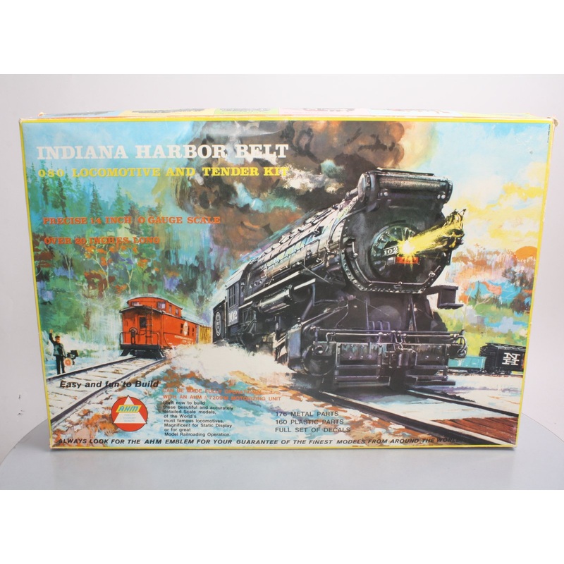 Rivarossi 7209 O Indiana Harbor Belt Locomotive and Tender Kit #102 MT/Box
