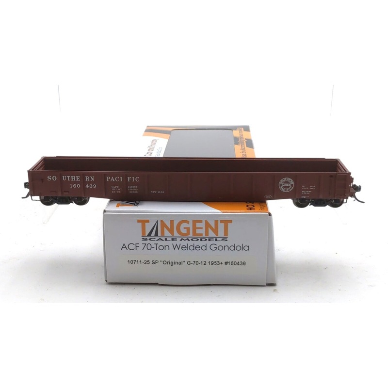Tangent 10711-25 HO Scale Southern Pacific G-70-12 70 Ton Welded Gondola #160439 LN/Box