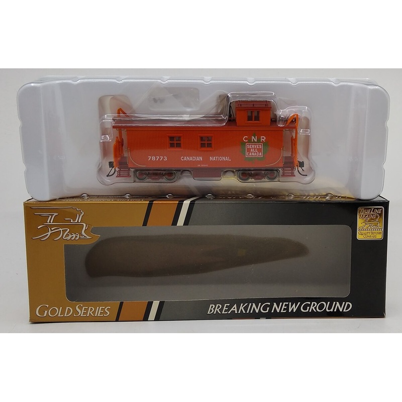 True Line Trains 301149 HO Canadian National Caboose #78773 LN/Box