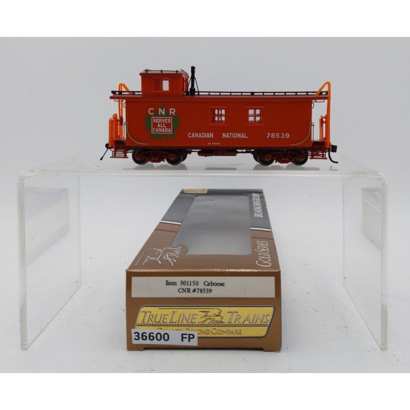 True Line Trains 301150 HO Canadian National Caboose #78539 LN/Box