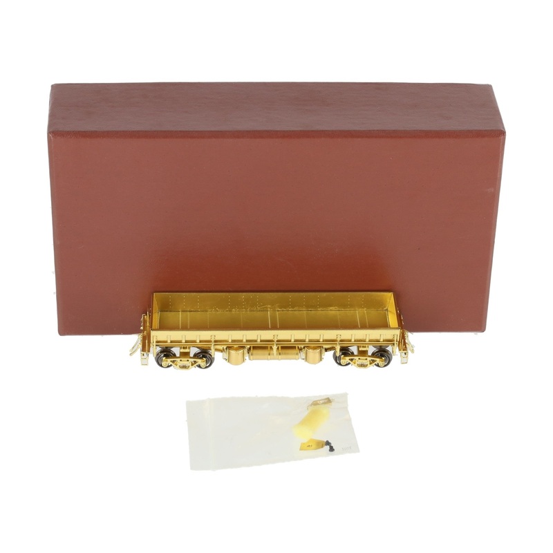 W&R Enterprises HO Brass Magor Side Dump Car Unpainted w/ Decals LN/Box