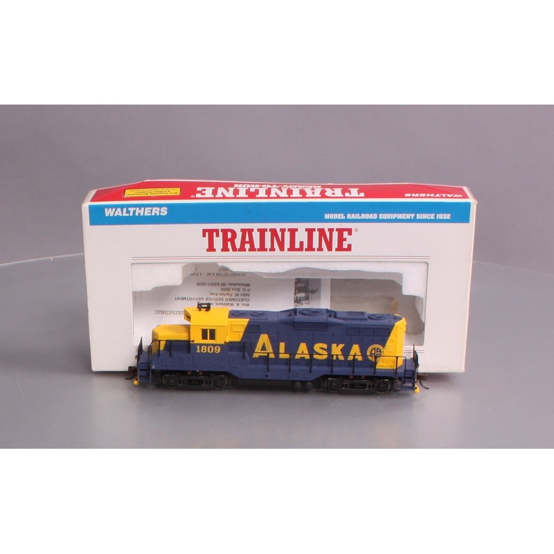 Walthers 931-126 HO Scale Alaska GP9M Diesel #1809 MT/Box