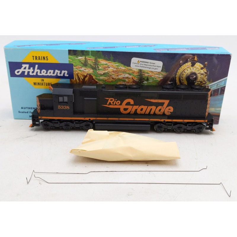 Athearn 4171 HO Scale Rio Grande SD45 Diesel Locomotive #5338 LN/Box