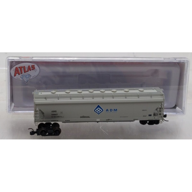 Atlas 50006068 N ADM Molecule Pressureaide Centerflow Covered Hopper #50007 EX/Box