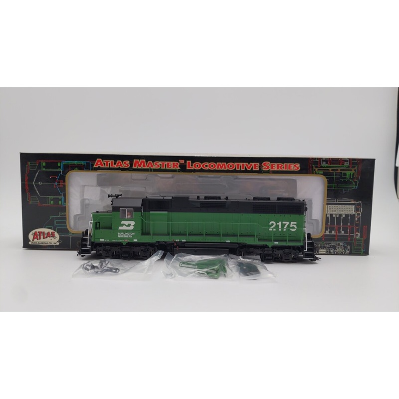 Atlas 8954 HO Burlington Northern GP-38 Locomotive #2175 LN/Box