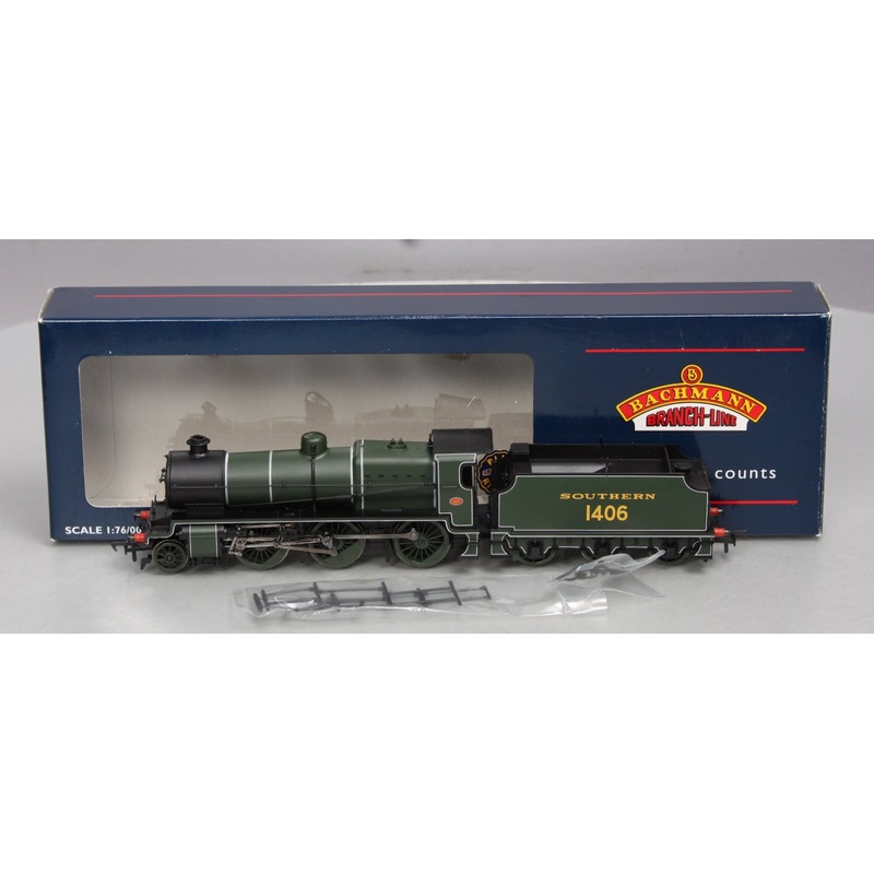 Bachmann 32-160 OO Scale Southern N Class 2-6-0 Mogul Steam Locomotive #1406 LN/Box