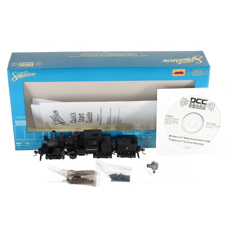 Bachmann 82928 HO Spectrum 70-Ton 3-Truck Climax w/DCC & Sound LN/Box