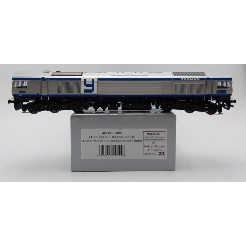 Dapol  4D-005-000 OO Yeoman Class 59 Diesel-Electric Locomotive #59005 LN/Box