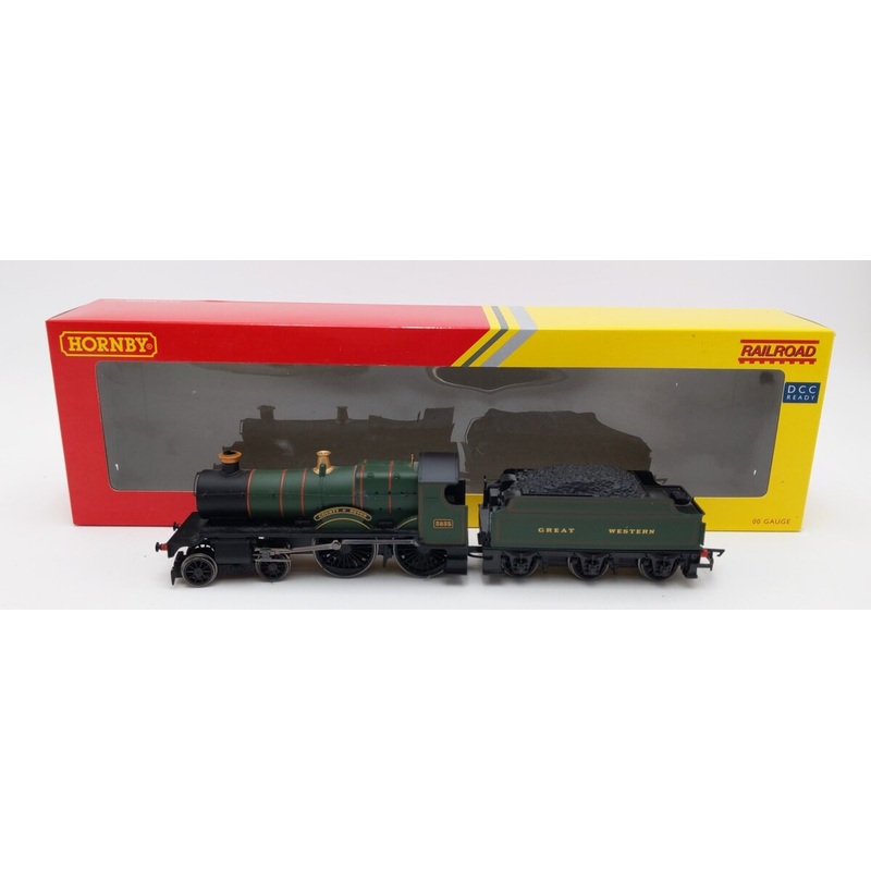 Hornby R3277 OO Great Western 4-4-0 County of Devon Steam Locomotive #3835 LN/Box