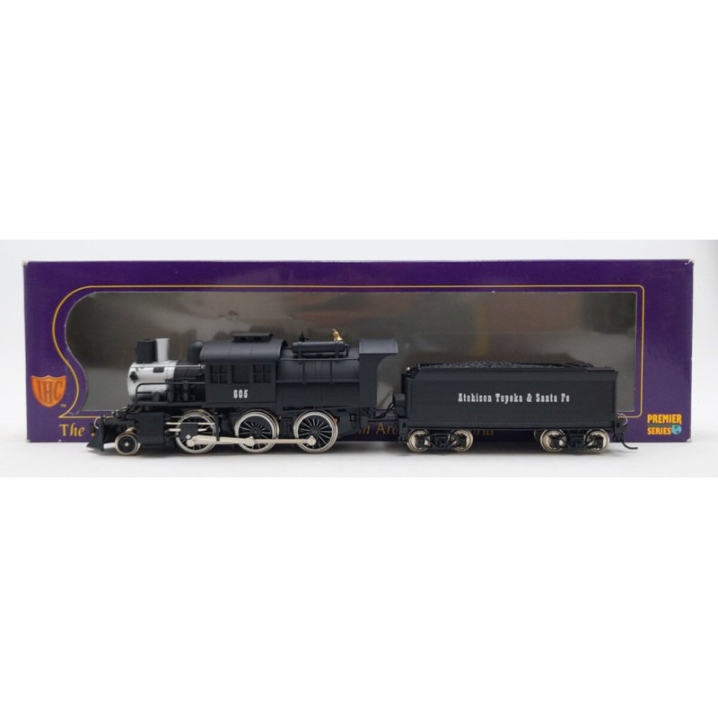 IHC 23152 HO Scale Atchison Topeka Santa Fe 2-6-0 Steam Locomotive #605 LN/Box
