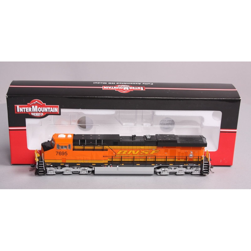InterMountain 49726S-01 HO Scale BNSF GE ES44AC Diesel Locomotive #7695 W/DCC LN/Box