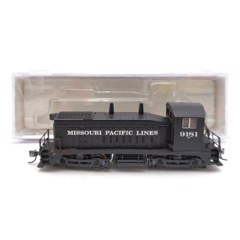Life Like 7866 N Scale Missouri Pacific SW9 Diesel Locomotive #9181 EX/Box