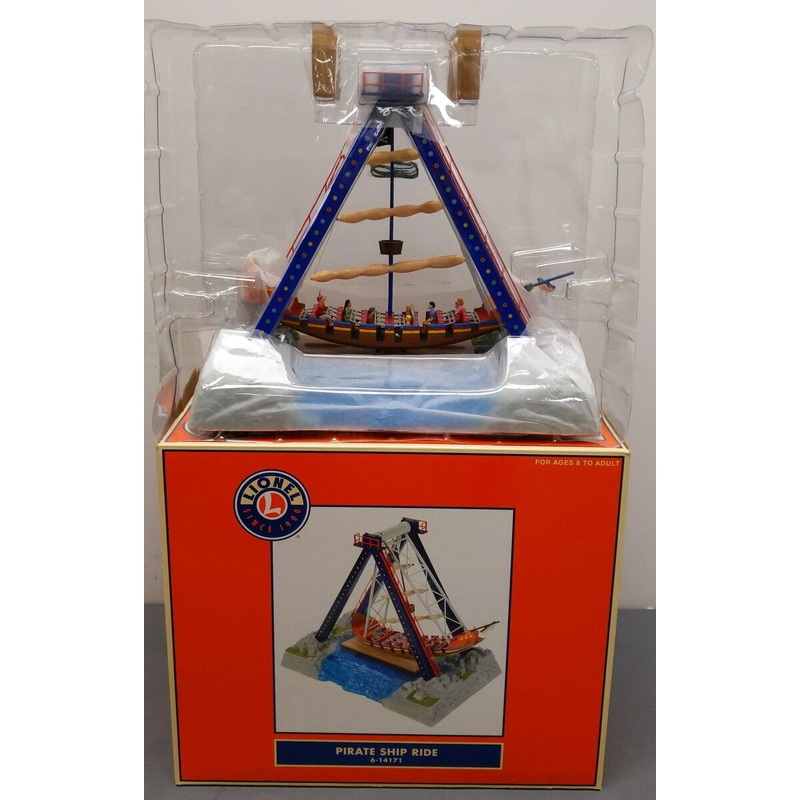 Lionel 6-14171 O Gauge Operating Pirate Ship Ride MT/Box