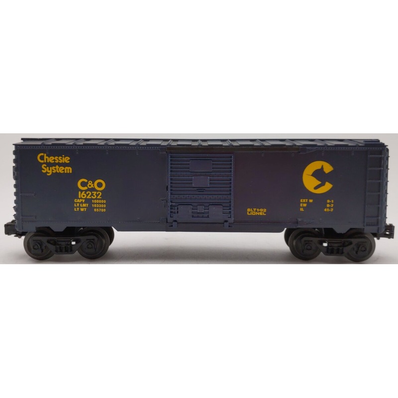 Lionel 6-16232 O Gauge Chesapeake & Ohio Boxcar EX