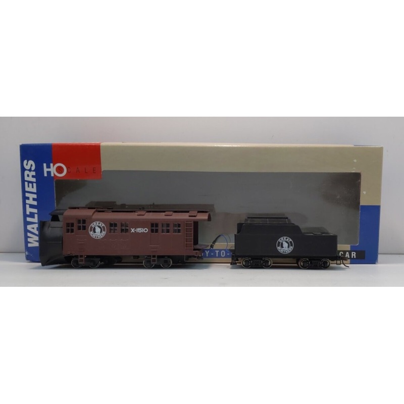 Walthers 932-1961 HO Great Northern Alco Rotary Snow Plow w/ Tender #X-1510 NIB