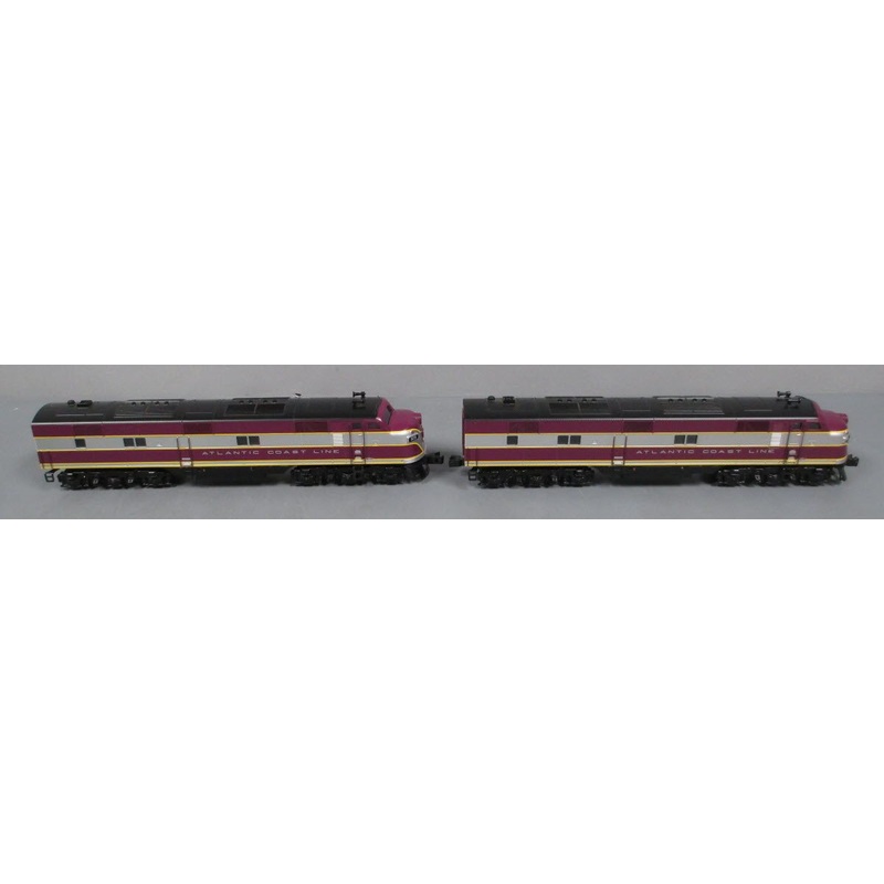 Williams 20501 O Atlantic Coast Line EMD E7 A-A 3-Rail Diesel Locomotive Set LN