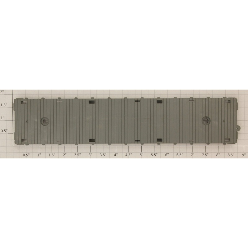 American Flyer FLAT9952-A S Gauge 24582 US Navy Gray Plastic Flatcar Frame