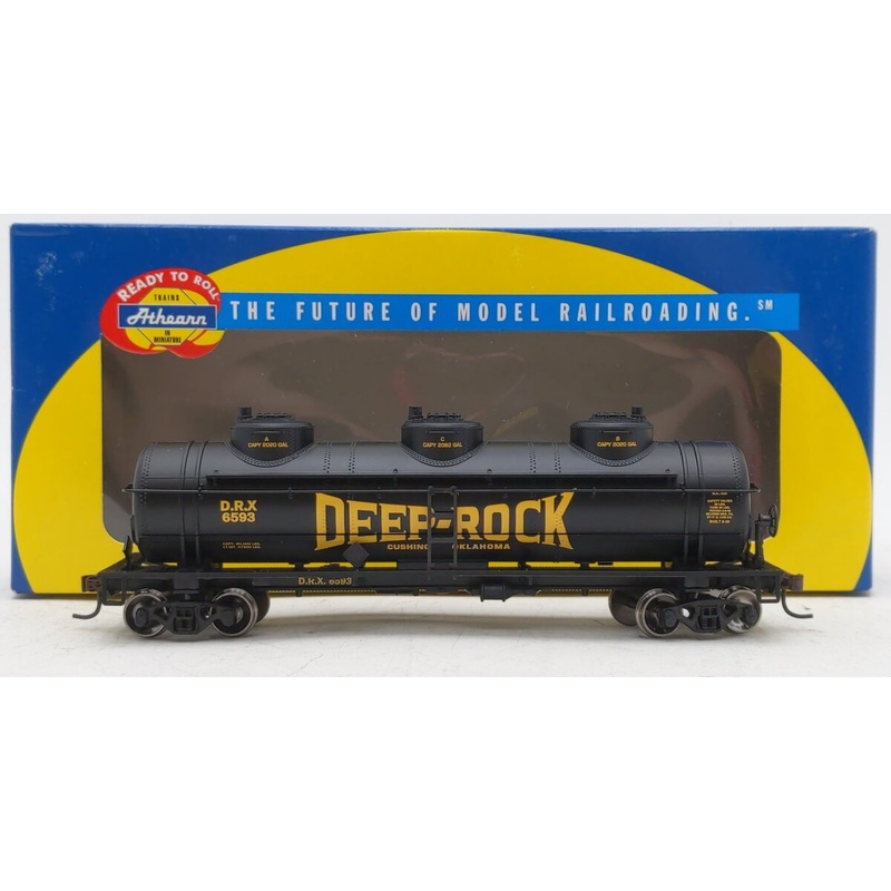 Athearn 73684 HO Deep Rock RTR 3-Dome Tank #6593