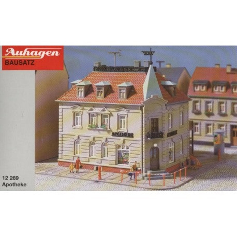Auhagen 12269 HO Scale Chemist’s Shop Model Building Kit