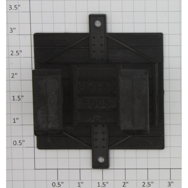 LGB 5005 Track Cleaning Loco Rail Cleaning Attachment without Pads